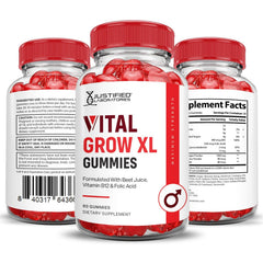Third-party tested in GMP facility for Vital Grow XL gummies
