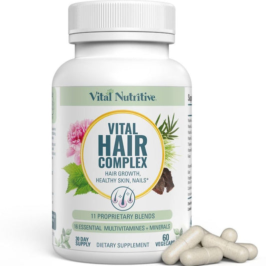 Vital Hair Complex bottle label