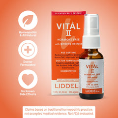 Natural ingredients in Vital II Liddell spray