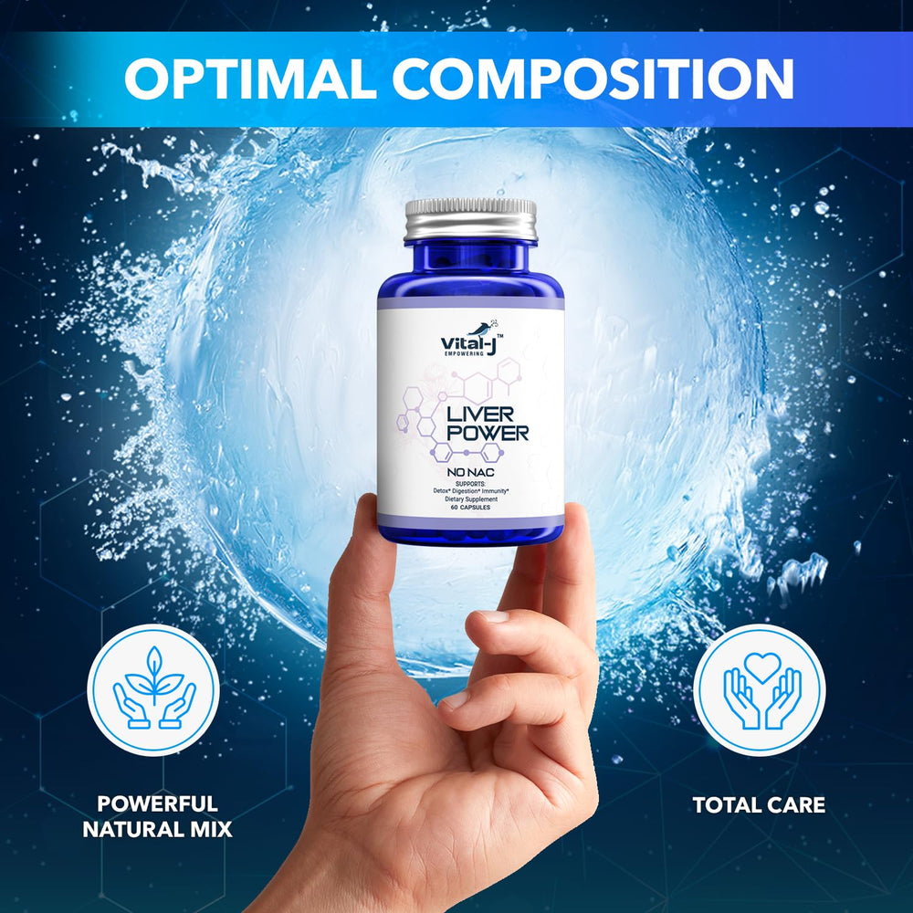 Detox and liver support ingredients in the Vital-J formula