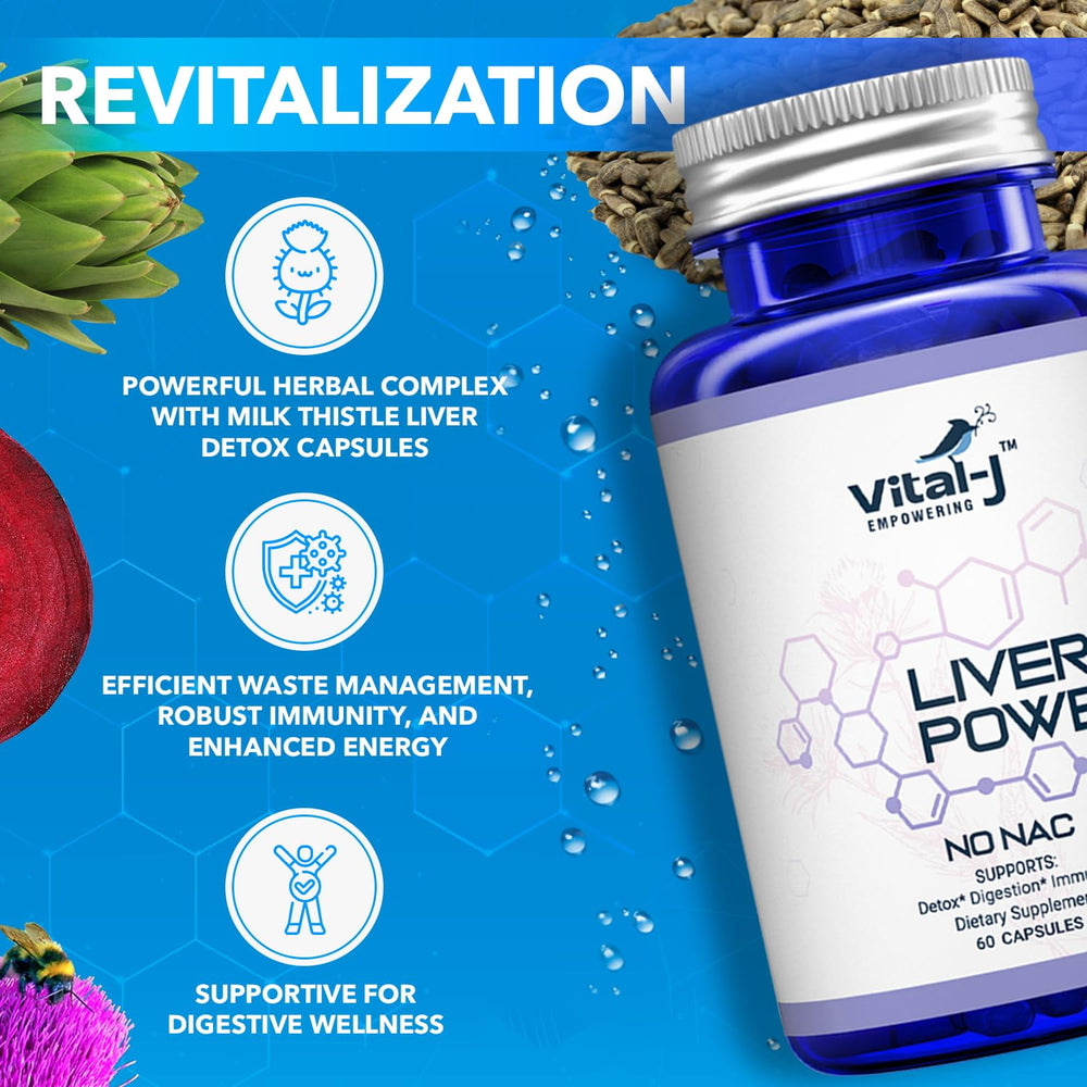 Zinc, beetroot and artichoke extract used for liver detox