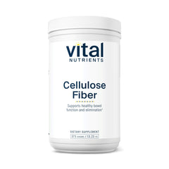 Front view of Vital Nutrients Cellulose Fiber Powder 375g