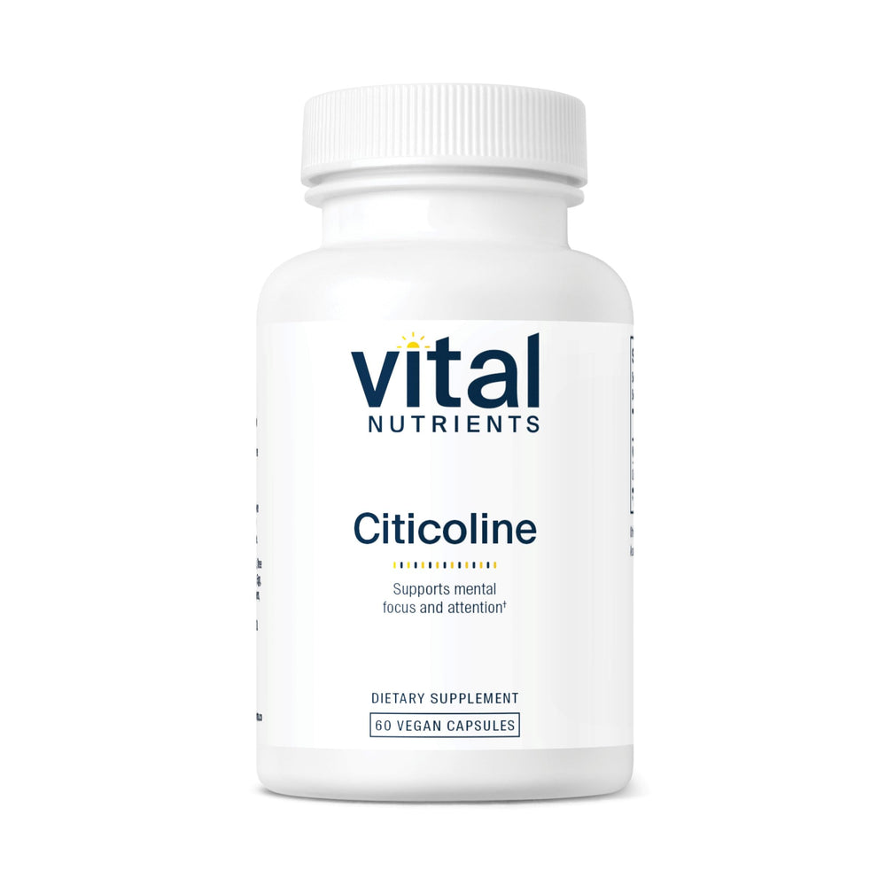 Vital Nutrients Citicoline 60-Count Vegetarian Capsules - 250 mg (image 1)