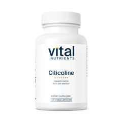 Vital Nutrients Citicoline 60-Count Vegetarian Capsules - 250 mg (image 1)