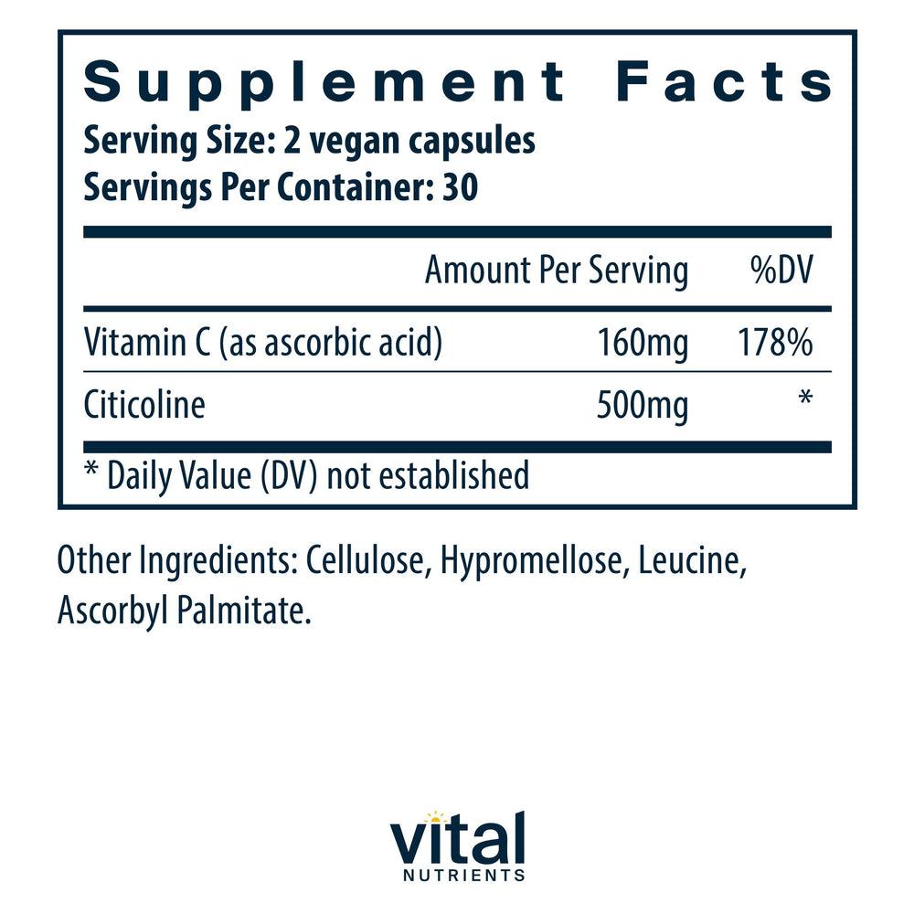 Citicoline product image - capsules close-up (image 3)