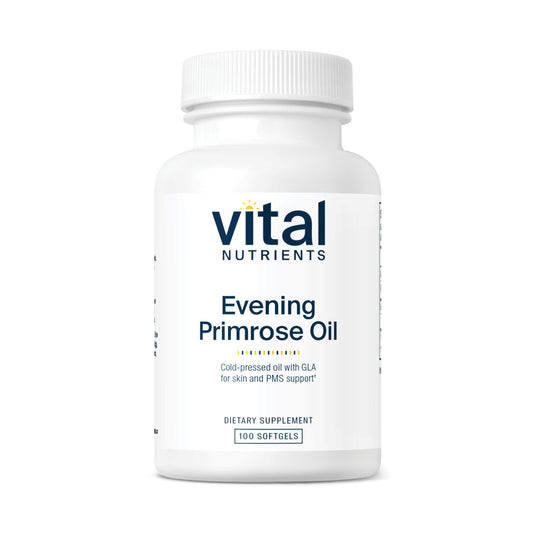 Vital Nutrients Evening Primrose Oil 1000mg bottle label