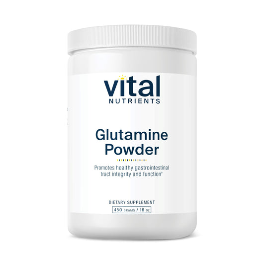 Vital Nutrients Glutamine Powder bottle and label