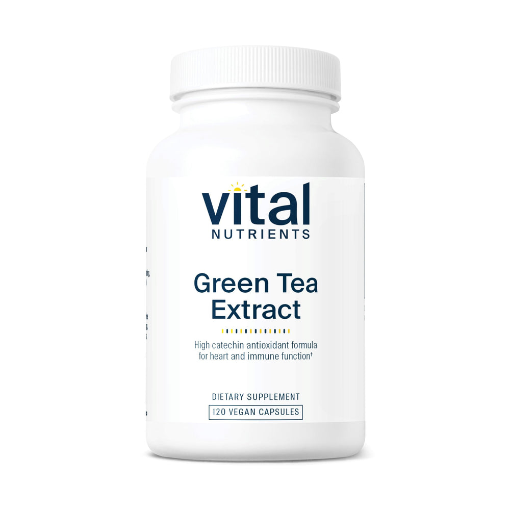 Vital Nutrients Green Tea Extract 550mg bottle label