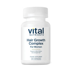 Vital Nutrients Hair Growth Vitamins Complex for Women bottle with label
