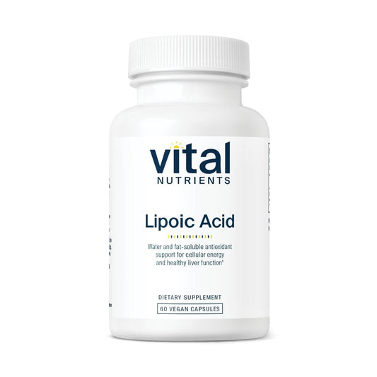Vital Nutrients Lipoic Acid 300mg bottle