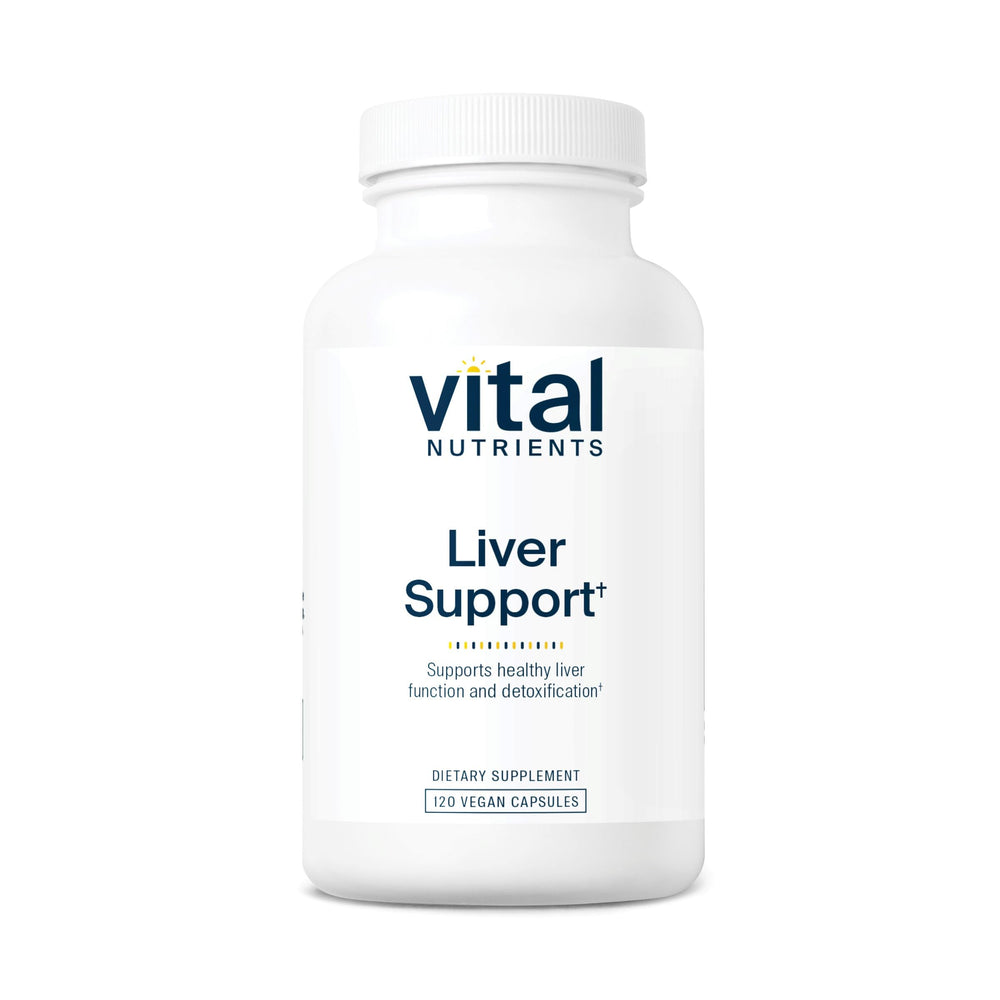 Vital Nutrients Liver Support bottle and packaging for 120 capsules