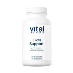 Vital Nutrients Liver Support bottle and packaging for 120 capsules