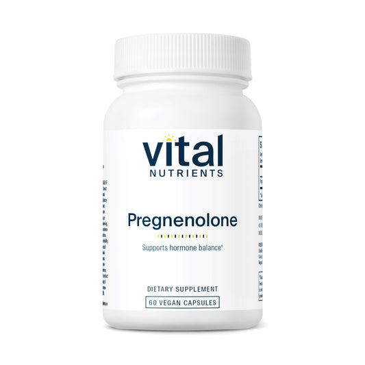 Vital Nutrients Pregnenolone bottle label