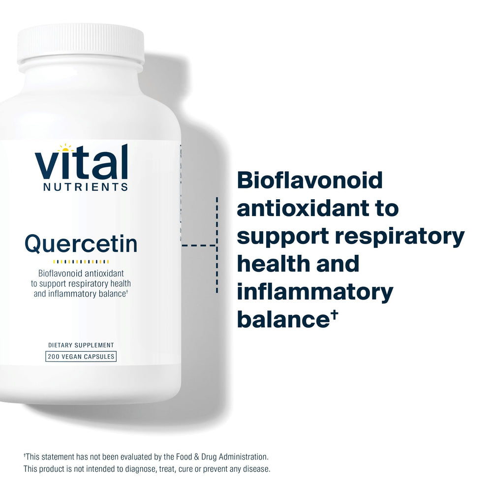 Close-up of bioflavonoids illustration for Vital Nutrients Quercetin