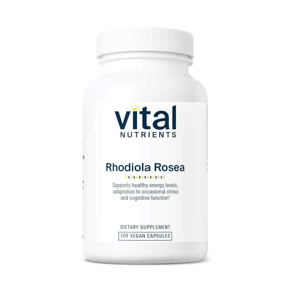 Vital Nutrients Rhodiola Rosea bottle front label