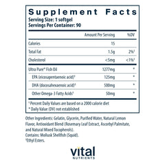 Lemon slice and fish oil capsules emphasizing lemon flavor
