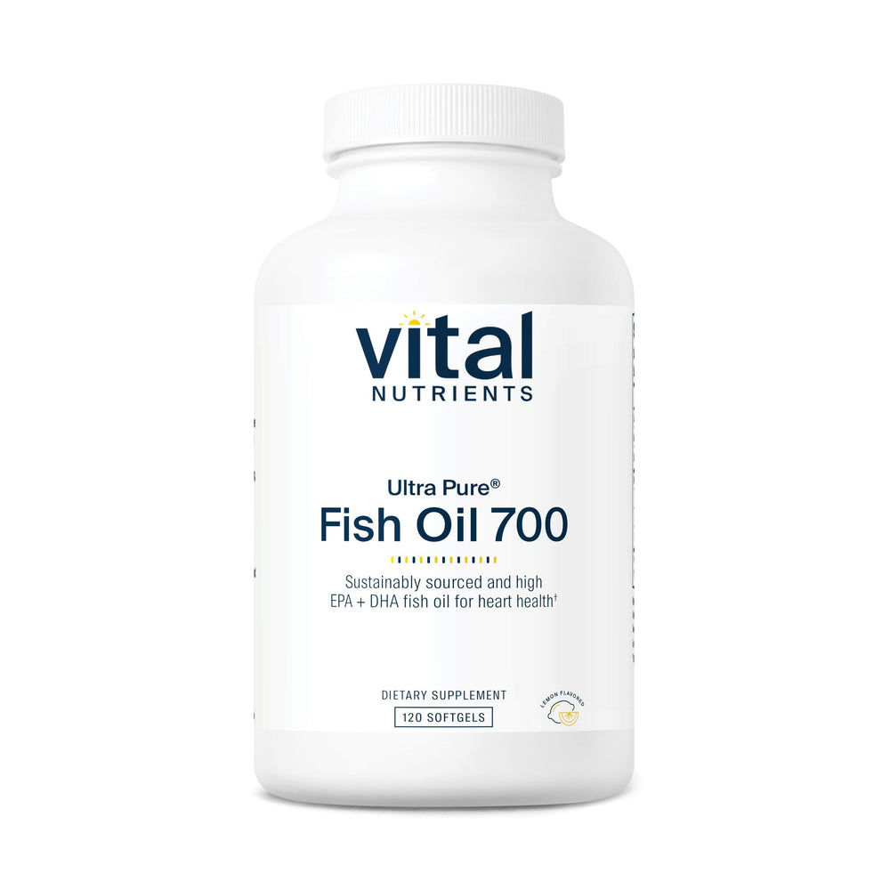 Vital Nutrients Ultra Pure Fish Oil 700 bottle hero image