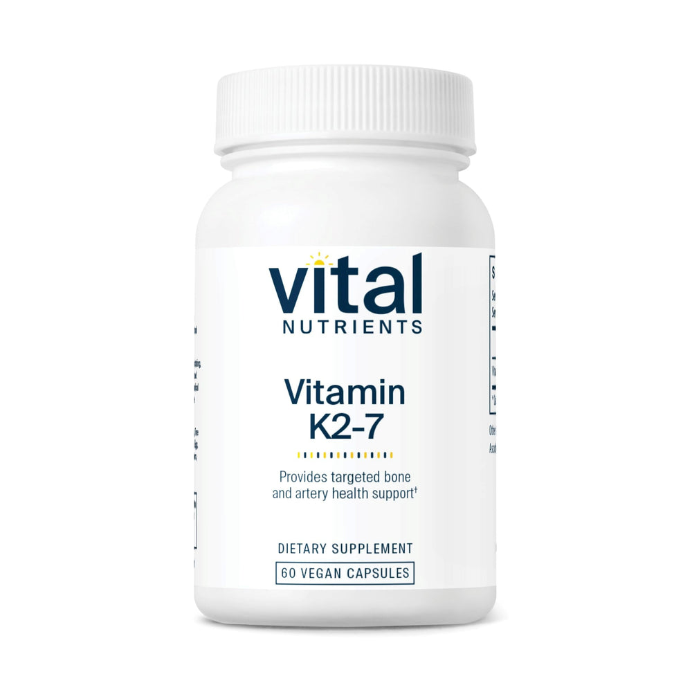 Bottle of Vital Nutrients Vitamin K2-7 with 60 capsules