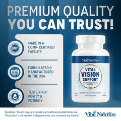 Pouring Vital Nutritive capsules into hand for quick intake.
