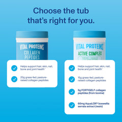 Outer packaging box of Vital Proteins Active Complex