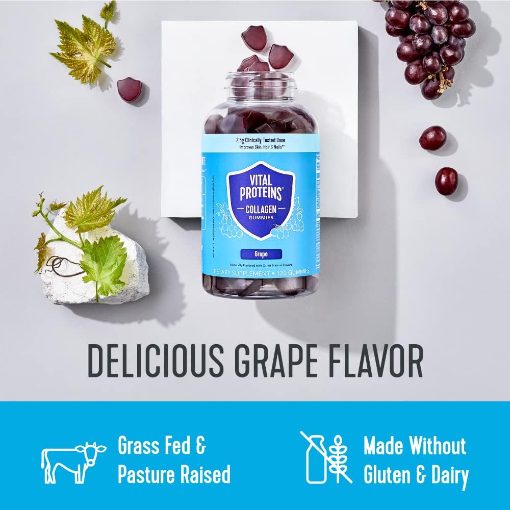 Benefits of Vital Proteins Collagen Gummies for hair, skin, nails