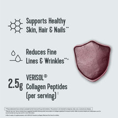 Ingredients list for Vital Proteins Collagen Gummies grape flavor