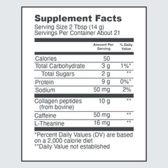 Serving scoop of Matcha Collagen Peptides
