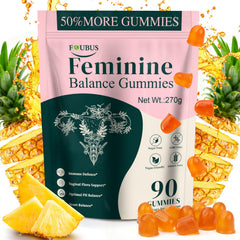 Vital Source Premium Feminine Balance Gummies bottle label