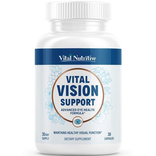 Vital Vision Support bottle label