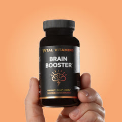 30-day supply box of Vital Vitamins Brain Booster