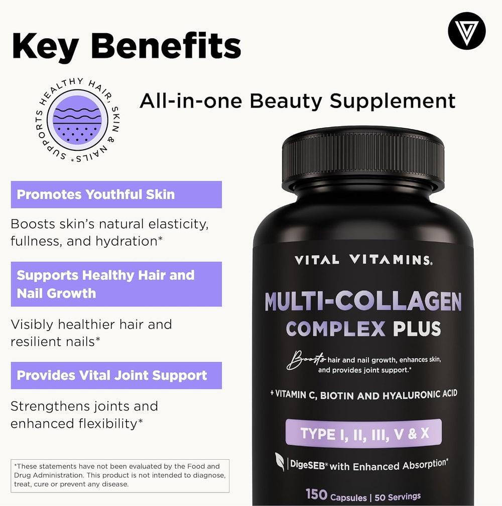 Hyaluronic acid component image for Vital Vitamins Multi Collagen Plus