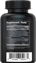 Close-up of vegan collagen booster capsules