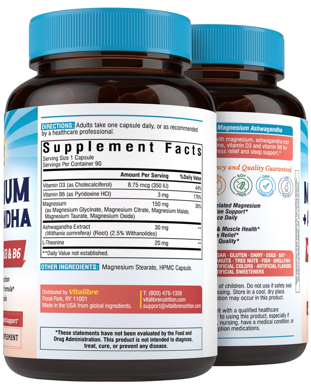 90 vegan capsules bottle