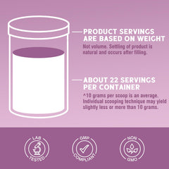 Non-GMO, keto and gluten-free labeling