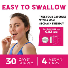 Vitalibre 120 vegan capsules container