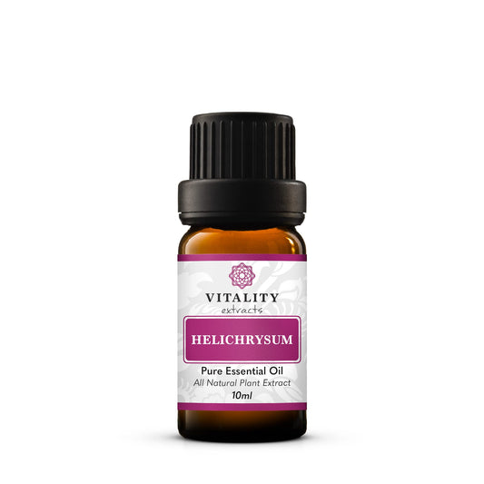 Vitality Extracts Helichrysum essential oil bottle 10ml