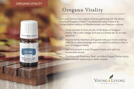 Dropper dispensing Vitality Oregano Essential Oil 5 ml