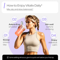 Vitalix daily-use preparation in glass