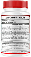 Vitalsyn Blood Support capsules close-up label