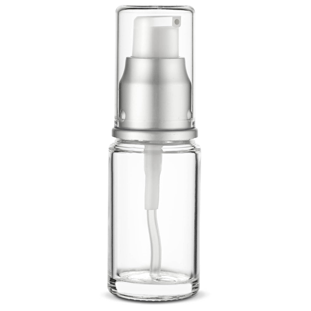 VitalUp TSA-approved 15ml bottle fits carry-on liquids.