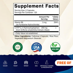 Close-up of product bottle showing 240 vegetarian capsules