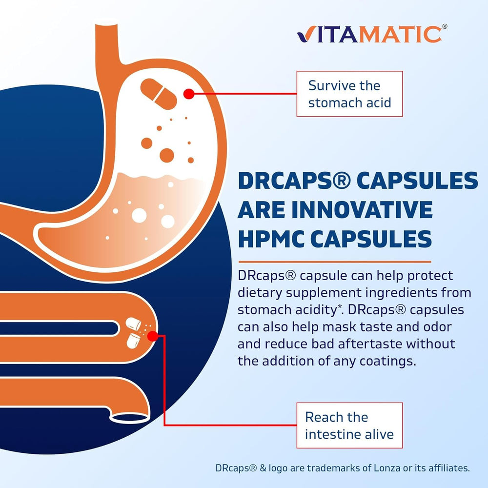 Probiotic capsules with prebiotic inulin fiber