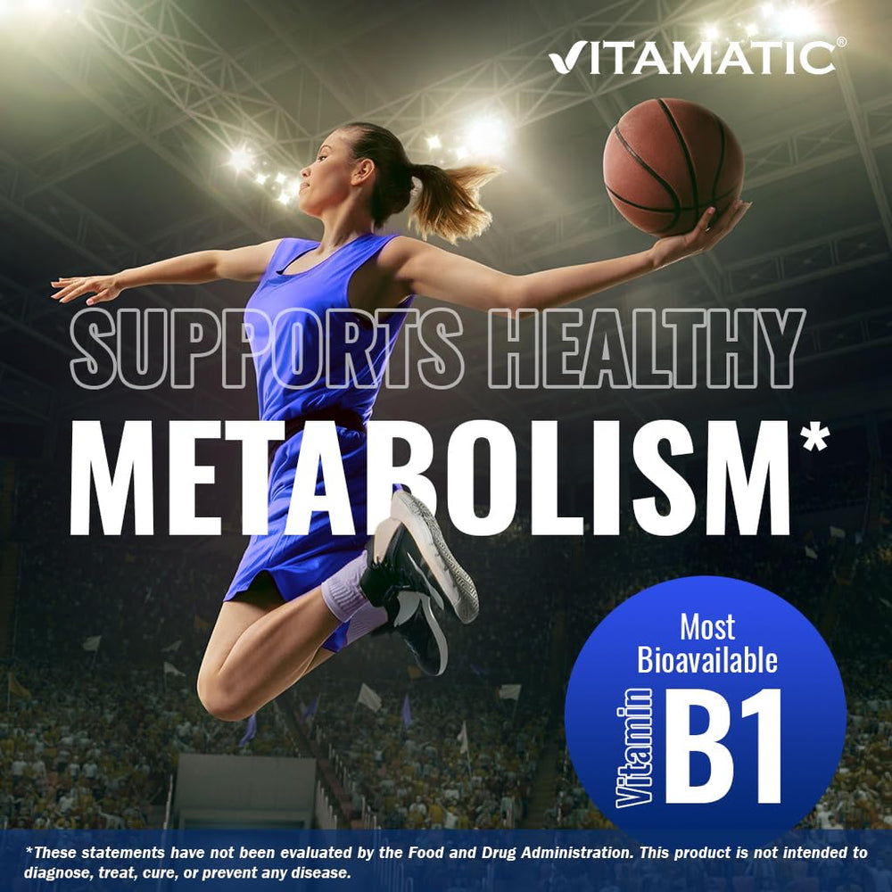 Ingredient and supplement facts for Vitamatic Benfotiamine 300 mg
