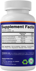 Ingredient highlights for Vitamatic Calcium 1200mg with D3, K2 & B12