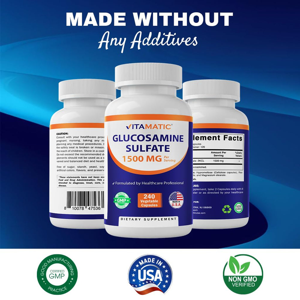 Made in USA quality assurance seal on supplement bottle