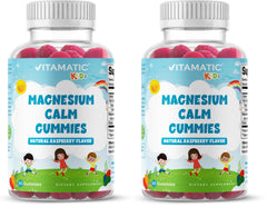Bottle of Vitamatic Kids Magnesium Calm Gummies