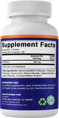 Usage directions for Vitamatic L-Theanine supplement