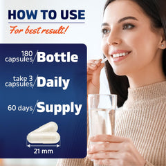 Added Vitamin B6 for absorption on packaging