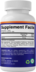Vitamatic Melatonin 10 mg tablets held in hand with berry flavor