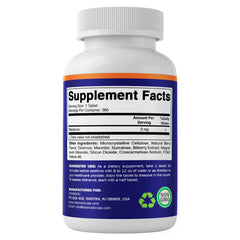 Vitamatic Melatonin 3mg tablets suitable for vegetarians and gluten free